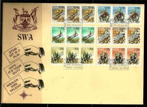 SWA 1978 Universal Suffrage FDC