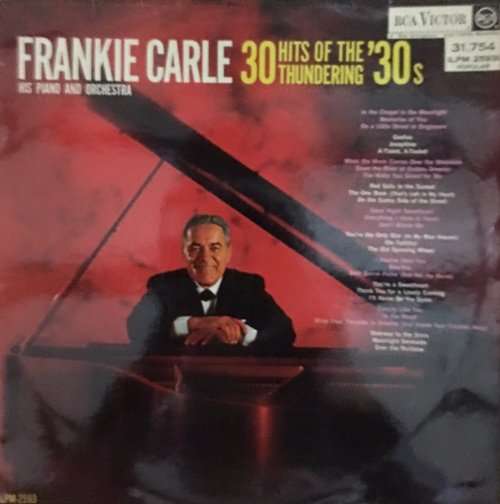 Frankie Carle - 30 Hits of the Thundering 30s LP Vinyl Record