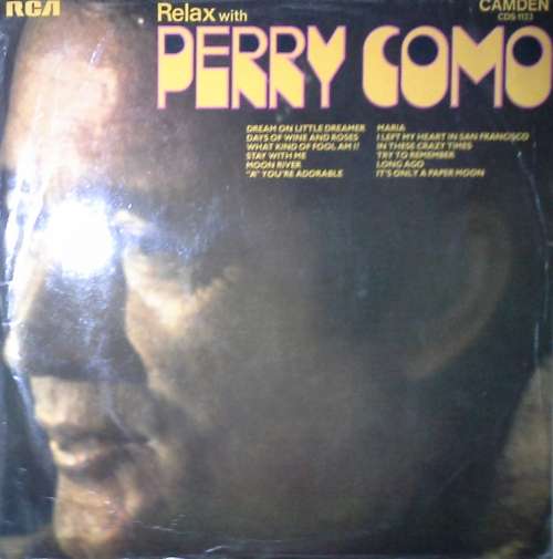 Relax with PERRY COMO LP Vinyl Record