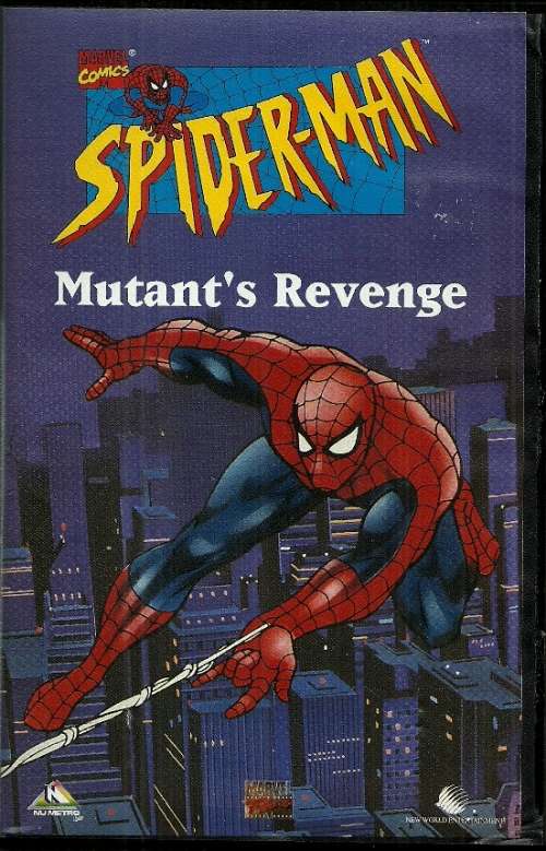SPIDERMAN : Mutant`s Revenge - VHS Tape