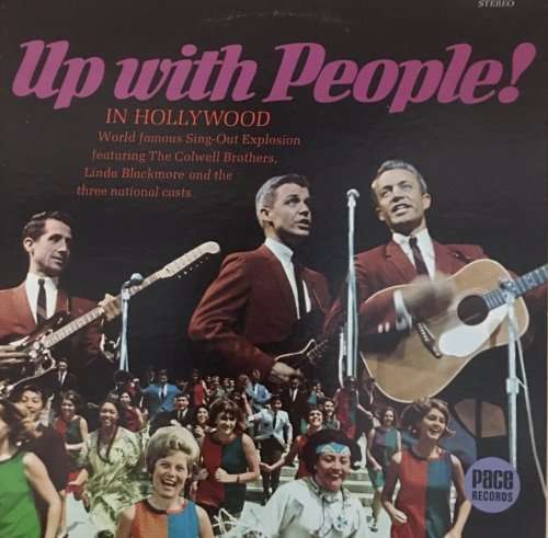 Up with People! IN HOLLYWOOD LP Vinyl Record