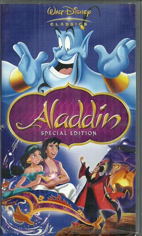 Walt Disney : Aladdin ( Special Edition ) - VHS Tape