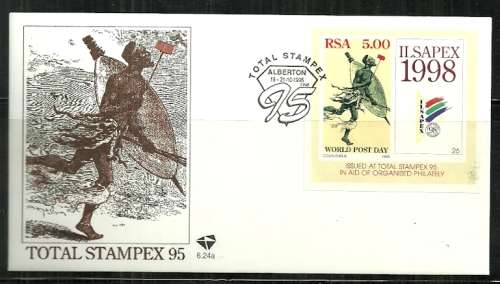 South Africa - 1995 ILSAPEX 1998 FDC 6.24a
