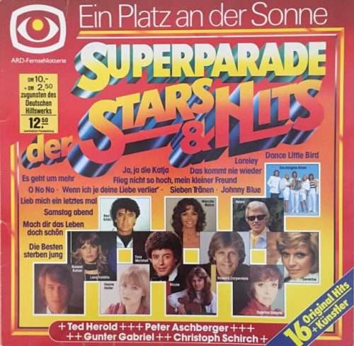 SUPER PARADE der STARS & HITS LP Vinyl Record