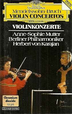 Mendelssohn . Bruch - Violin Concertos Cassette Tape