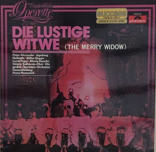 DIE LUSTIGE WITWE ( The Merry Widow ) LP Vinyl Record