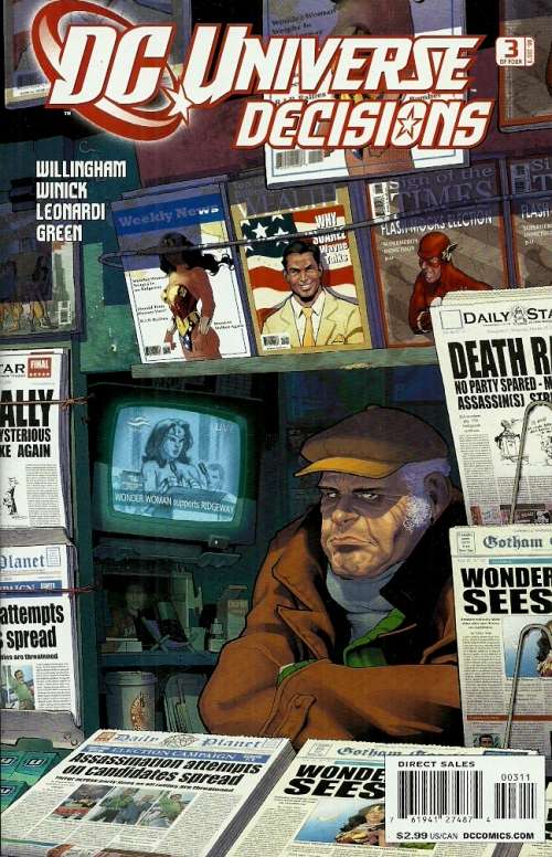 DC Universe Decisions - Issue # 3 Dec 2008