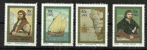 SWA - 1988 500th Anniversary of Discovery of Cape of Good Hope Full Set MNH