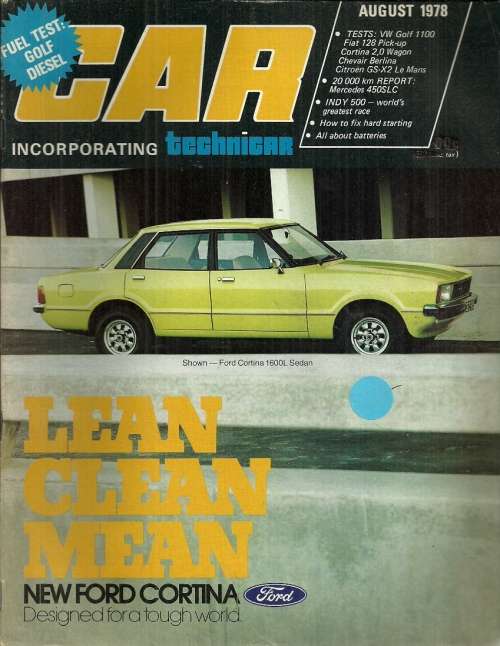 CAR Magazine - Aug 1978 Issue