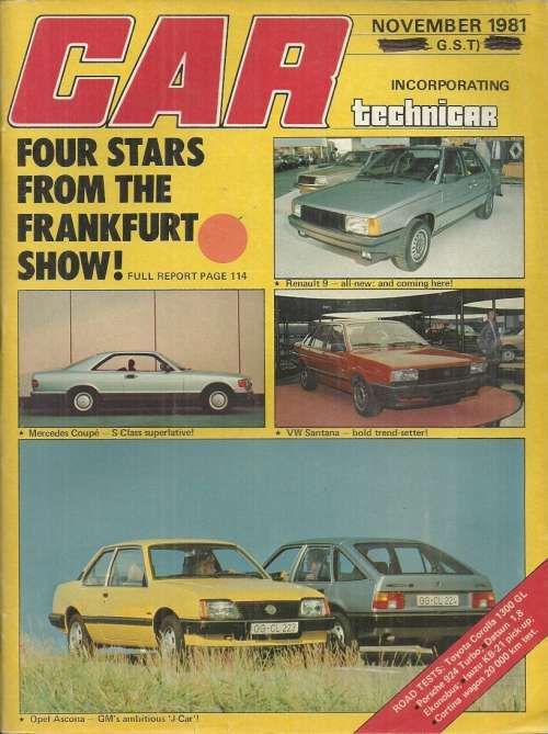 CAR Magazine - Nov 1981 Issue