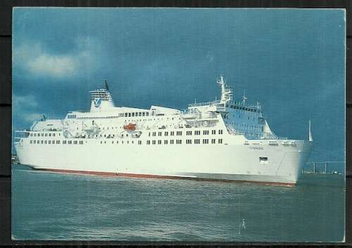 Car Ferry ` Corse ` Postcard
