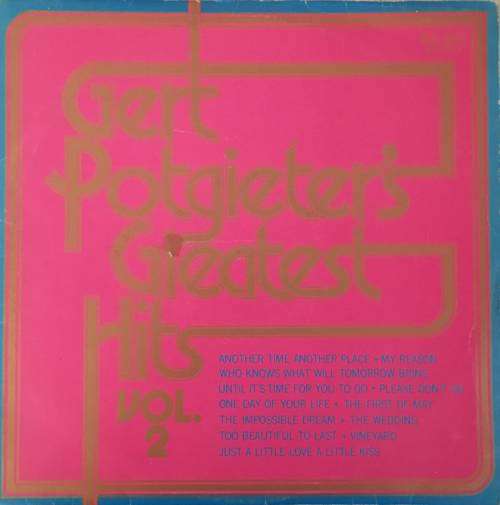 Gert Potgieter Grestest Hits Vol.2 LP Vinyl Record