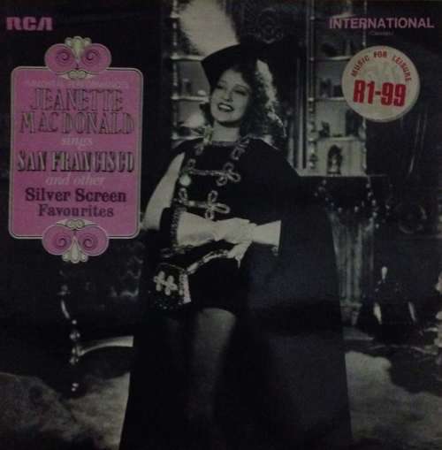 Jeanette MacDonald sings San Francisco and other Silver Screen Favourites LP Vinyl Record