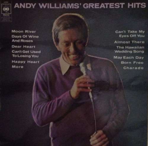 Andy Williams Greatest Hits LP Vinyl Record
