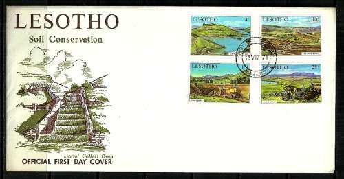 Lesotho - 1971 Soil Conservation FDC