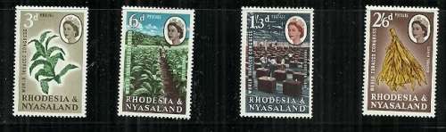Rhodesia & Nyasaland - 1963 World Tobacco Congress MNH