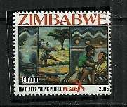 Zimbabwe - 2005 AIDS Campaign MNH
