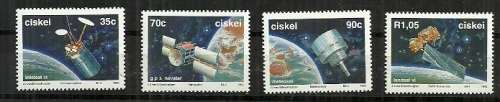 Ciskei - 1992 International Space Year Satellites Over Southern Africa Full Set of 4 MNH