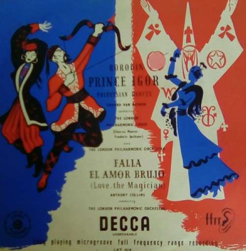 Borodin : Prince Igor and Falla : El Amor Brujo LP Vinyl Record