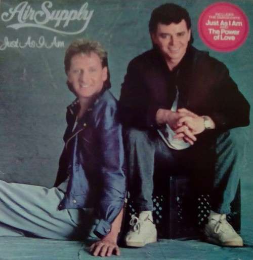 Air Supply - Just As I Am LP Vinyl Record