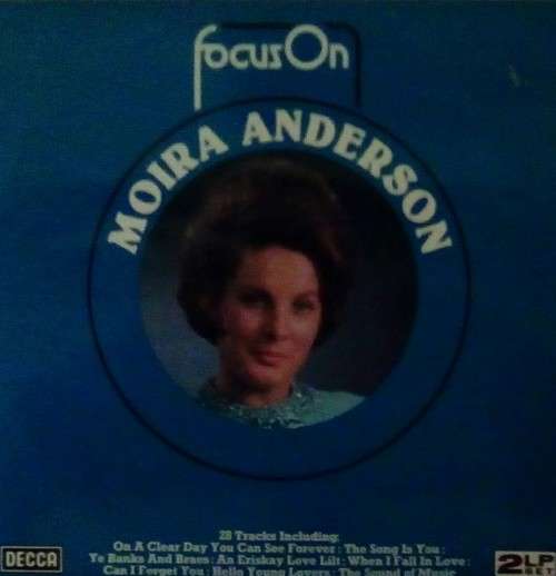 Focus On Moira Anderson Double LP Vinyl Records Set