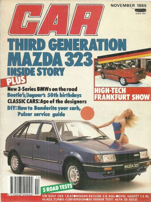 CAR Magazine - Nov 1985 Issue
