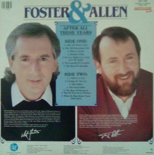Foster & Allen - After All These Years LP Vinyl Record