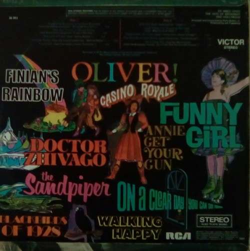 Ed Ames Sings the Hits of Broadway and Hollywood LP Vinyl Record