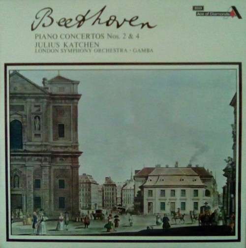 Beethoven Piano Concertos No.2 & 4 - Julius Katchen LP Vinyl Record