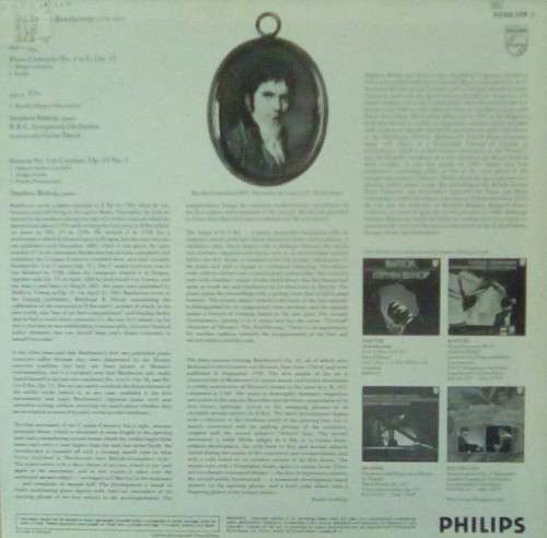 Beethoven Piano Concertos No.1, Sonata No.5, Op.10 No.1 - Colin Davis LP Vinyl Record