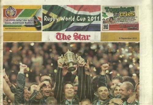 2011 Rugby World Cup South Africa Team Guide - The Star Newspaper Supplement