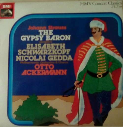Johan Strauss - The Gypsy Baron 2 LPs Vinyl Records