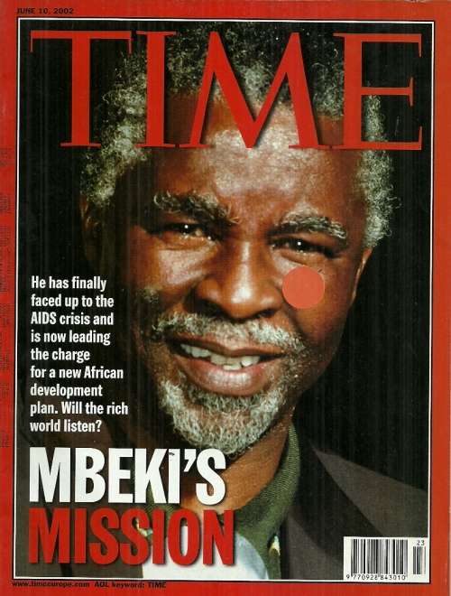 TIME Magazine : Mbeki's Mission - June 10th 2002 Issue
