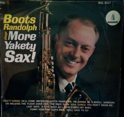 Boots Randolph plays More Yakety Sax ! LP Vinyl Record
