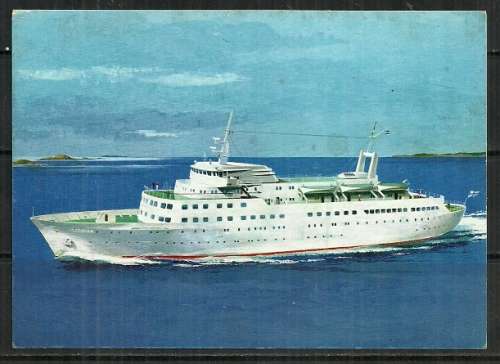 M.S. ` ILMATAR ` Postcard