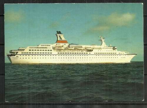 M.S. ` ARKONA ` Postcard