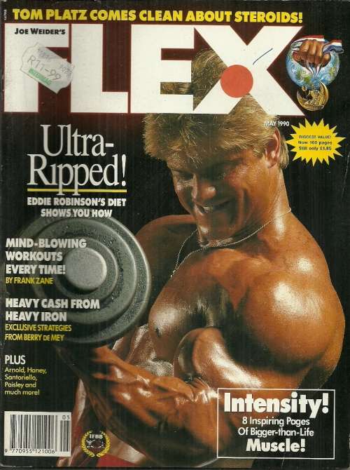 Joe Weider's FLEX Bodybuilding Magazine - May 1990
