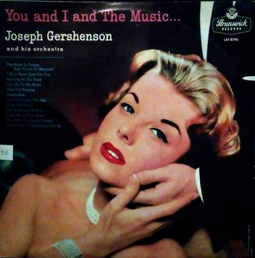 Joseph Gershenson and his Orchestra - You and I And The Music LP Vinyl Record