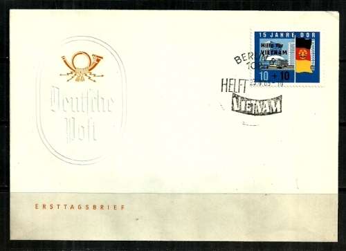 East Germany - 1965 ` Help for Vietnam ` FDC