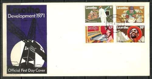 Lesotho - 1971 Development FDC