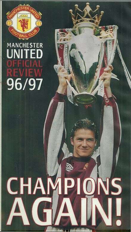 Champions Again ! : Manchester United Official Review 1996/97 - VHS Tape