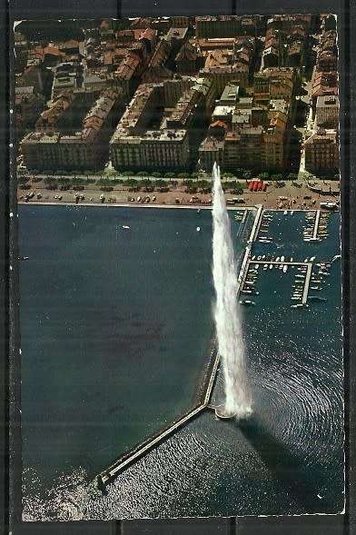 Switzerland - Geneve - Le Jet d`eau Postcard