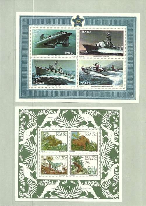 South Africa - 1982 Full Year Issue MNH