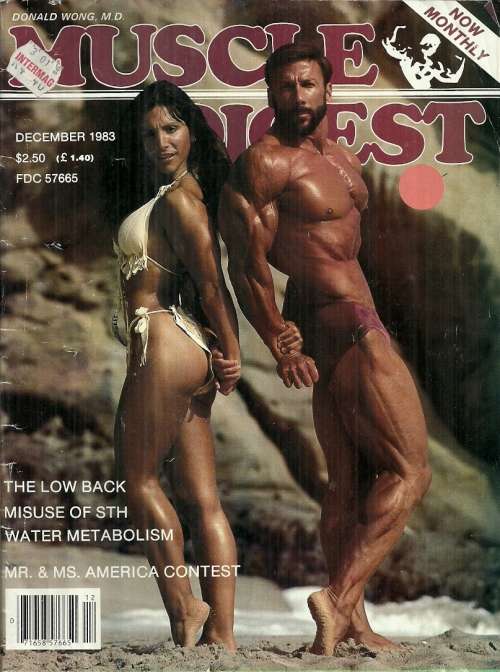 Muscle Digest Bodybuilding Magazine - Dec 1983