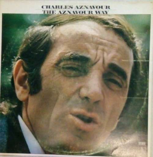 Charles Aznavour - The Aznavour Way ( French ) LP Vinyl Record