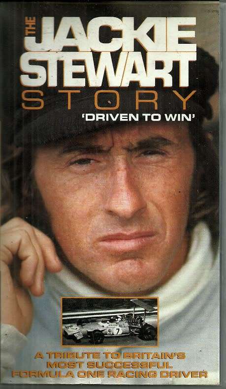 The Jackie Stewart Story : Driven To Win -  VHS Video Tape