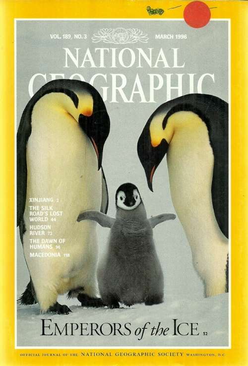 National Geographic Magazine - March 1996 Issue