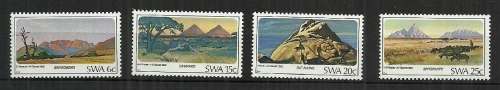 SWA - 1982 Mountains of SWA Full Set of 4 MNH