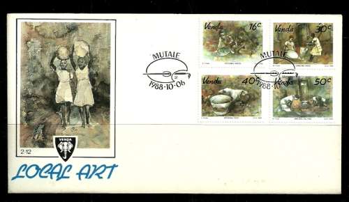 Venda - 1988 Local Art FDC 2.12