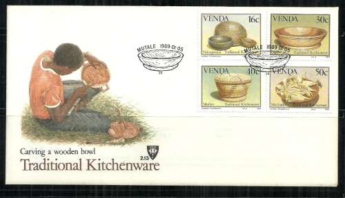 Venda - 1989 Traditional Kitchenware FDC 2.13